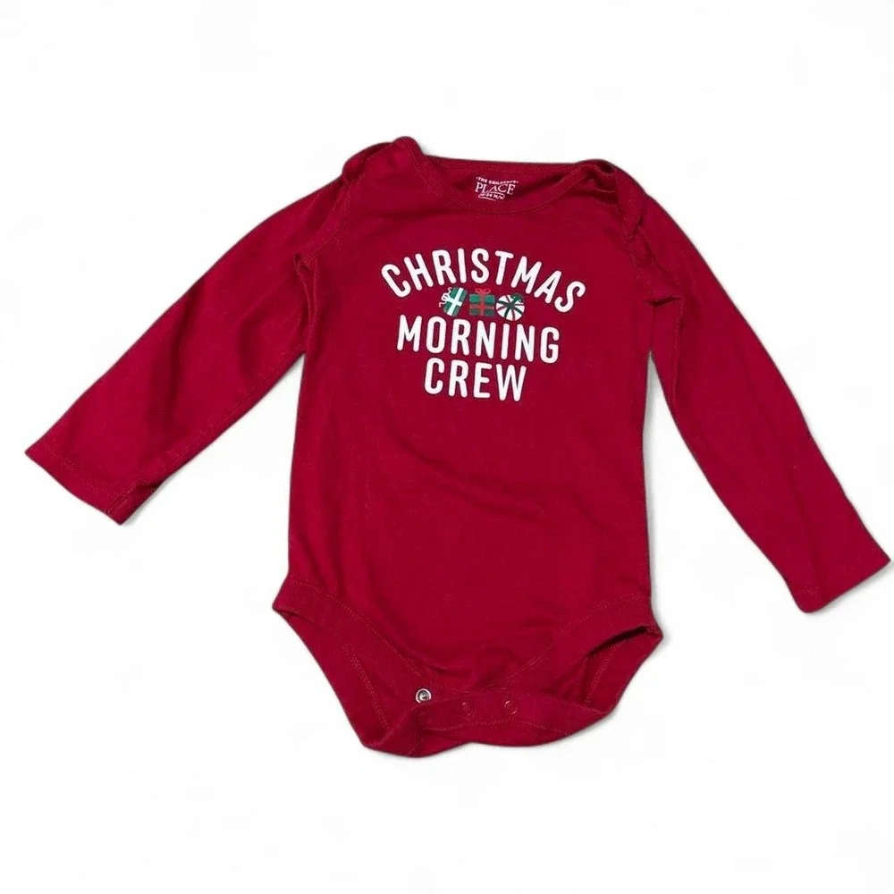 Christmas 3 piece baby bundle - carters bedtime 18m, pj place both 18-24 m